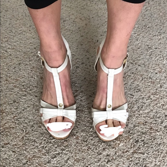 Guess white wedges - Picture 7 of 7
